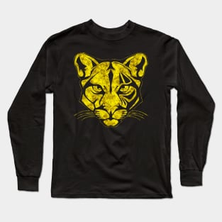 Mountain Lion / Cougar / Majestic Intrepid Beast Long Sleeve T-Shirt